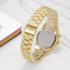 Geneva | Luxury Stainless Steel Crystal Quartz Watch